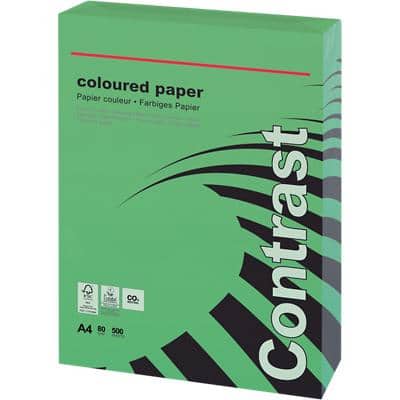 Papier couleur A4 Viking Vert 80 g/m² Lisse 500 Feuilles