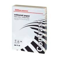 Office Depot Contrast Kopier-/ Druckerpapier DIN A4 80 g/m² Farbig sortiert 500 Blatt