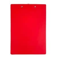 Porte-bloc Viking A4, Foolscap Carton, PVC (Polychlorure de vinyle) Rouge Portrait