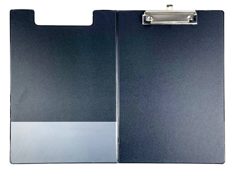 Viking Klemmbrettmappe A4 PVC (Polyvinylchlorid) Schwarz Hoch