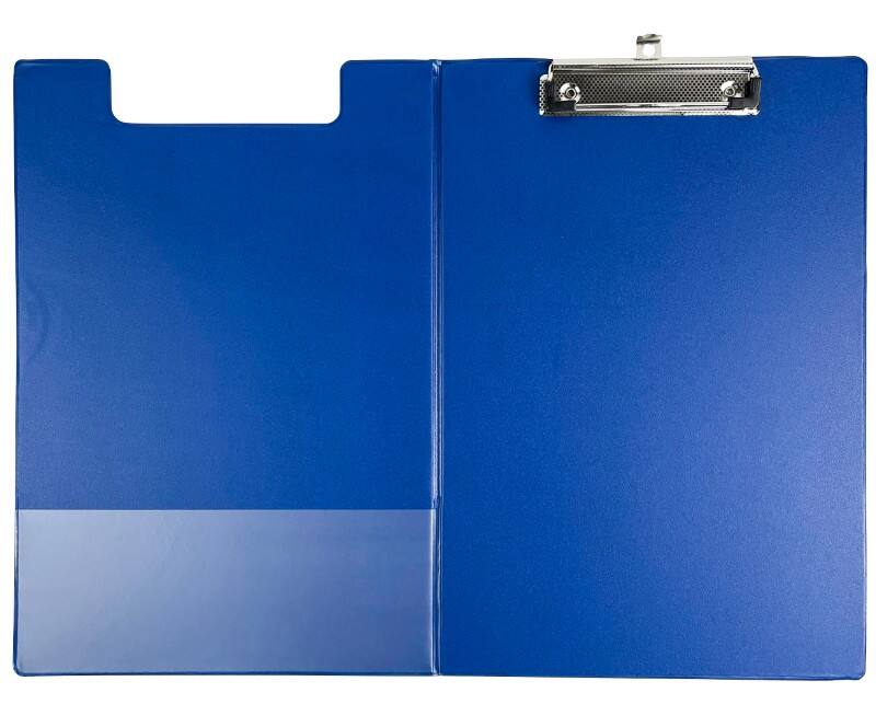 Viking Klemmbrettmappe DIN A4 PVC (Polyvinylchlorid) Blau Hoch