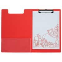 Porte-bloc à rabat Office Depot Rouge A4 23,5 x 34 cm PVC (Polychlorure de vinyle)
