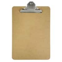 Viking Klemmbrett A4, Foolscap MDF (mitteldichte Holzfaserplatte) Braun Hoch