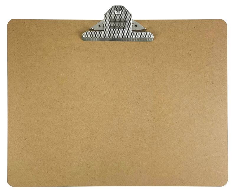 Viking Klemmbrett A3 MDF (mitteldichte Holzfaserplatte) Braun Quer