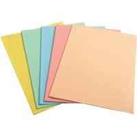 Exacompta Einlegmappe Super 60 DIN A4 Mehrfarbig Karton 22 x 31 cm 250 Stück