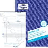 Livre de commandes AVERY Zweckform 756 Blanc A5 21 x 1 x 14,9 cm 50 Feuilles