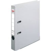 Classeur à levier herlitz MaX.file Protect PP A4 55 mm Gris 2 anneaux Carton, PP (Polypropylène) Relief