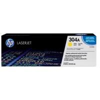 Toner HP 304A D'origine CC532A Jaune