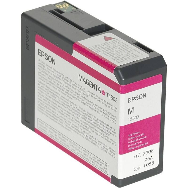 Epson T5803 Original Tintenpatrone C13T580300 Magenta