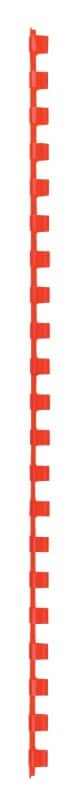 Reliures à anneaux GBC A4 8 mm 45 Feuilles Plastique Rouge 100 Unités