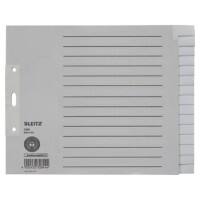 Intercalaires Leitz Vierge A4 extra large (1/2 hauteur) Gris 15 intercalaires Carton 3 Perforations 12240085 15 Unités