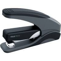 Office Depot Heftgerät Geringer Aufwand Halber Streifen 20 Blatt Grau, Schwarz 24/6;26/6 ABS, Stahl, TPR