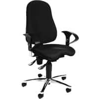 TOPSTAR Ergonomischer Bürostuhl Sitness® 10 Stoff Schwarz