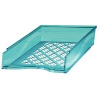 Corbeille à courrier Bene 60100 A4 Polystyrène Bleu Transparent 25,5 x 37 x 6,5 cm