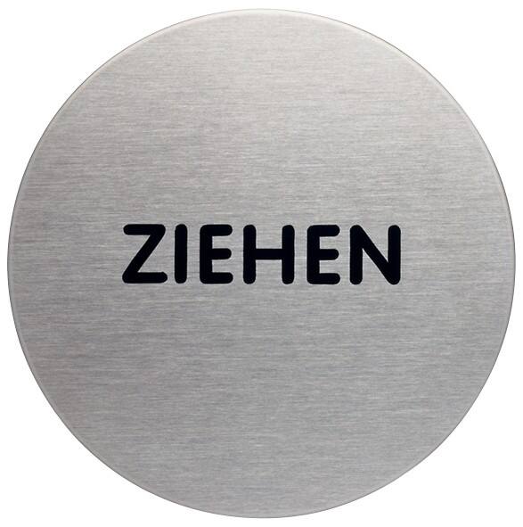 Pictogramme DURABLE PICTO Tirer Adhésif Acier inoxydable