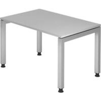 Hammerbacher J Serie Höhenverstellbar Höhenverstellbarer Schreibtisch Rechteckig 4 Füsse 1.200 (B) x 680 (H) mm Holz