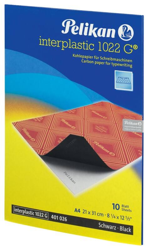 Papier carbone Pelikan 401026 A4 21 x 31 cm 10 Feuilles