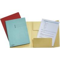 Esselte Manilla Jurismappe 1033315 DIN A4 Rot Recycelter Karton 250 Blatt 24 x 31,8 x 2 cm 50 Stück