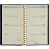 Brepols Terminkalender Nachfüllung Interplan A6 1 Woche auf 2 Seiten 2023 Schwarz