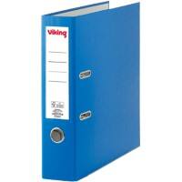 Viking Ordner A4 75 mm Blau 2 Ringe Pappkarton, PP (Polypropylen) Matt Hochformat