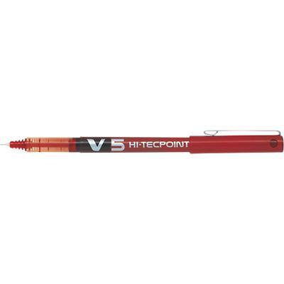 Pilot Hi-Tecpoint V5 Tintenroller 0,3 mm Rot