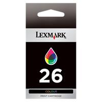 Lexmark 26 Original Tintenpatrone 10N0026E Cyan, magenta, gelb