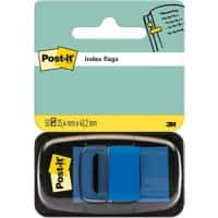 Index adhésifs Post-it Bleu 25,4 x 43,2 mm 50 Bandes