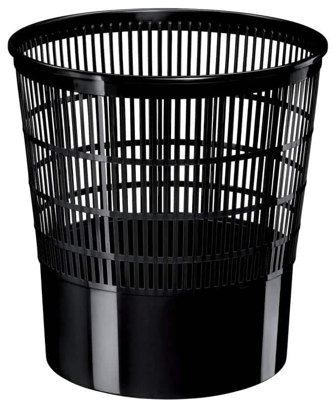Poubelle CEP Ecoline 16 L Noir Polypropylène 237
