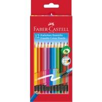 Faber-Castell Bleistift Farbig assortiert 116612 12 Stück