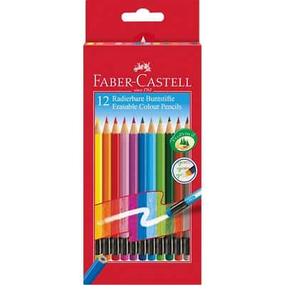 Crayons de couleur Faber-Castell 116612 Assortiment 12 Unités