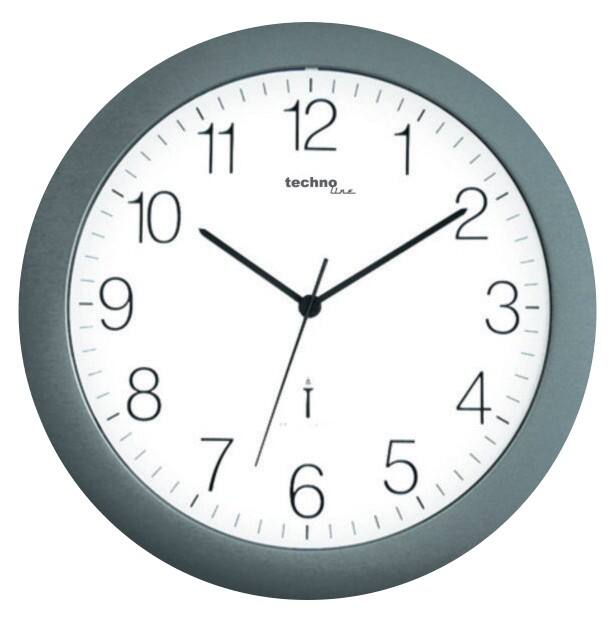 Horloge murale TechnoLine WT8000 30 x 3 cm Blanc