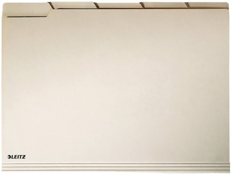 Dossier suspendu Leitz Alpha Tan Carton kraft 30,5 x 23 cm 100 Unités