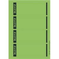 Étiquette adhésive pour dos de classeur Leitz 1685 A4 Vert 6,15 x 19,2 cm 25 Feuilles de 4 Étiquettes