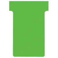 Nobo T-Steckkarten 2 Grün 6 x 8,5 cm 100 Stück