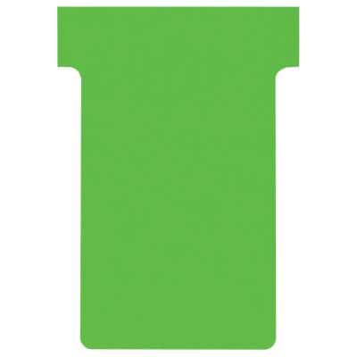 Nobo T-Steckkarten 2 Grün 6 x 8,5 cm 100 Stück