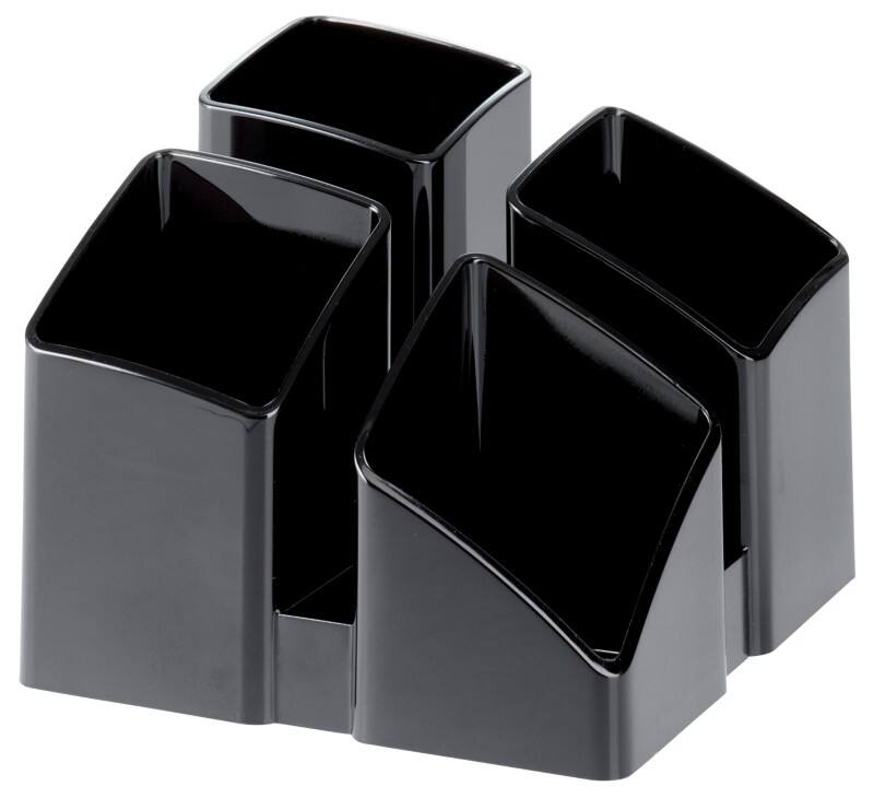 Pot à crayons HAN Scala 1745 Noir 12,5 x 12,5 x 10 cm