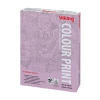 Viking Colour Print DIN A4 Druckerpapier Weiß 90 g/m² Glatt 500 Blatt