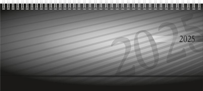 Calendrier de bureau BRUNNEN Septant 2026 1 Semaine sur 2 pages Allemand 30,7 (L) cm Noir