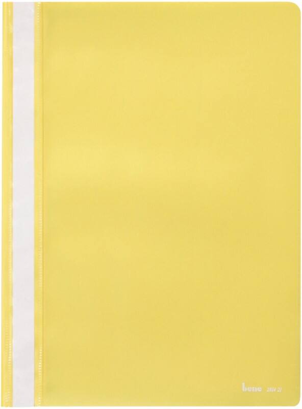 Chemise à lamelle Bene A4 PP (Polypropylène) Jaune