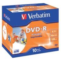 DVD-R enregistrable Verbatim 4.7 Go 10 Unités