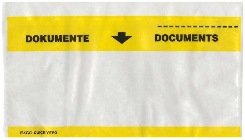 Elco Dokumententaschen C5/6 24,5 x 12 cm 250 Stück