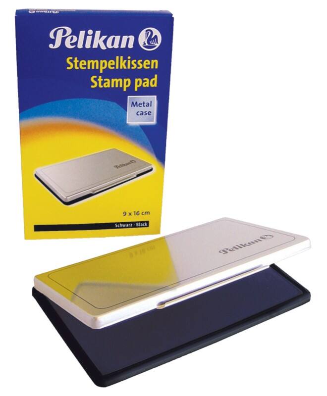 Tampon encreur Pelikan Gr.1 Noir 16 x 0,9 x 9 cm pour