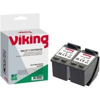 Viking 56 / 57 Kompatibel HP Tintenpatrone SA342AE Schwarz & 3 Farbig Duopack 2 Stück