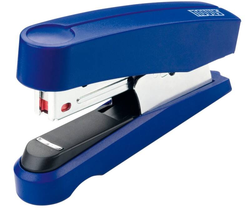 Agrafeuse Novus NOVUS OFFICE 10 FC professionnelle Demi bande 20 Feuilles Bleu Nr. 10 Métal, Plastique