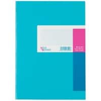 König & Ebhardt A4 Fallgebunden Blau Pappe Cover Notizbuch Kariert 40 Blatt