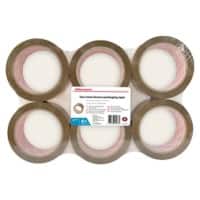 Ruban adhésif d’emballage Office Depot 48mm x 66m Marron 6 rouleaux