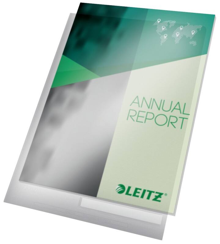 Pochette coin Leitz A4 Transparent PVC 200 microns