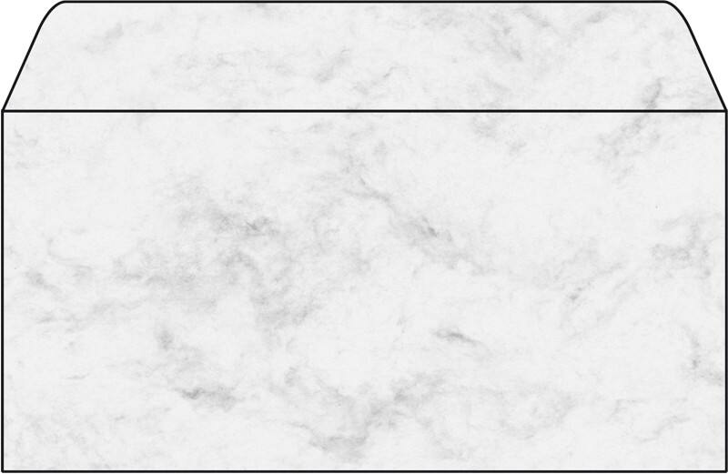 Sigel Briefumschläge Ohne Fenster DL 220 (B) x 110 (H) mm Gummiert Grau 90 g/m² 50 Stück