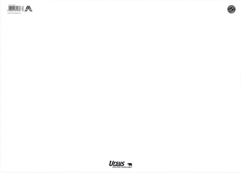 Sous-main bureau Ursus Papier Blanc 52,5 x 37,5 cm 40 feuilles