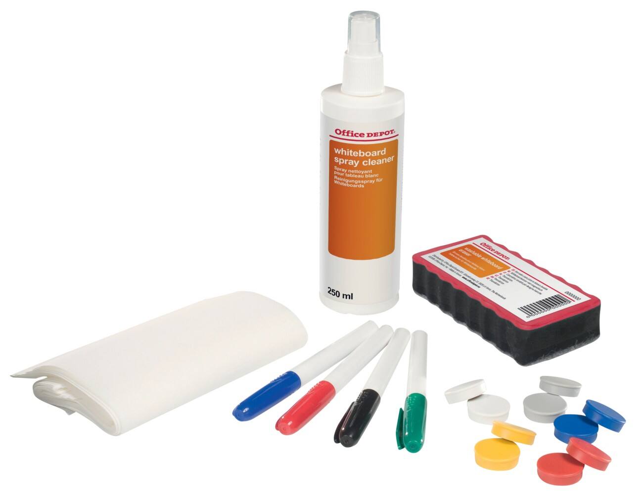 Kit de démarrage pour tableaux blancs Office Depot Economy 36 unités